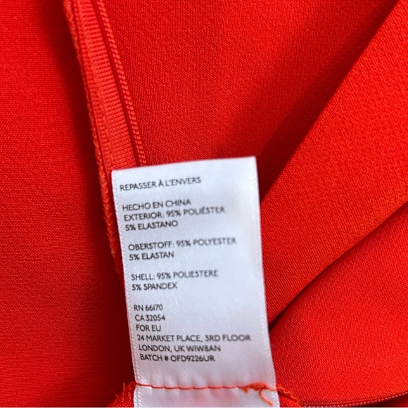 silence + noise by Anthropologie Bright Red Spaghetti-Strap Mini Dress - Picture 6 of 10